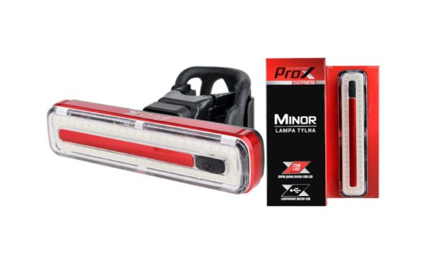 LAMPA TYŁ PROX MINOR 60 Lm microUSB