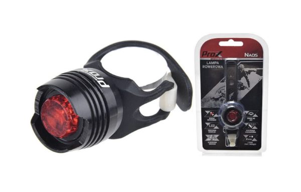 LAMPA TYŁ PROX NAOS 1-LED CZARNA