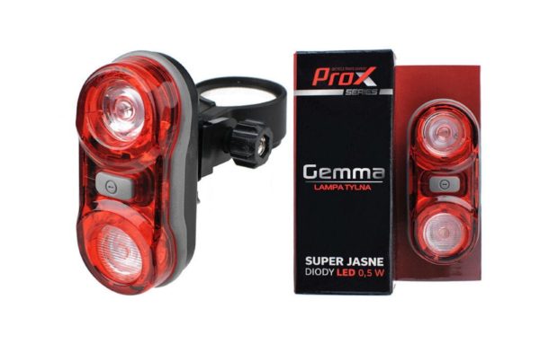 LAMPA TYŁ PROX GEMMA 2 x 0.5W LED CZERWONA