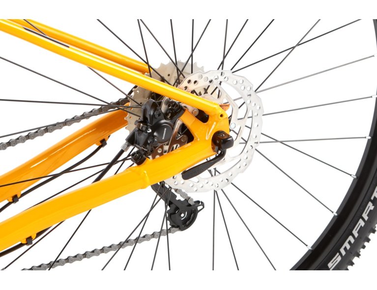 rower kross żółty, wygodny rower