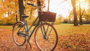 wygodna i komfortowa jazda na rowerze jesienią