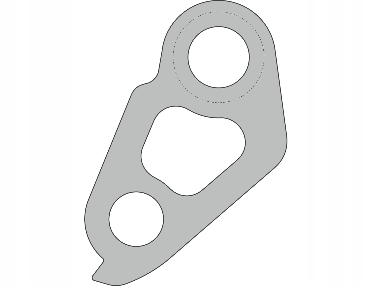 Hak przerzutki Kross DP-40 Kross Esker 2.0 gen 2 oraz MTB Kross
