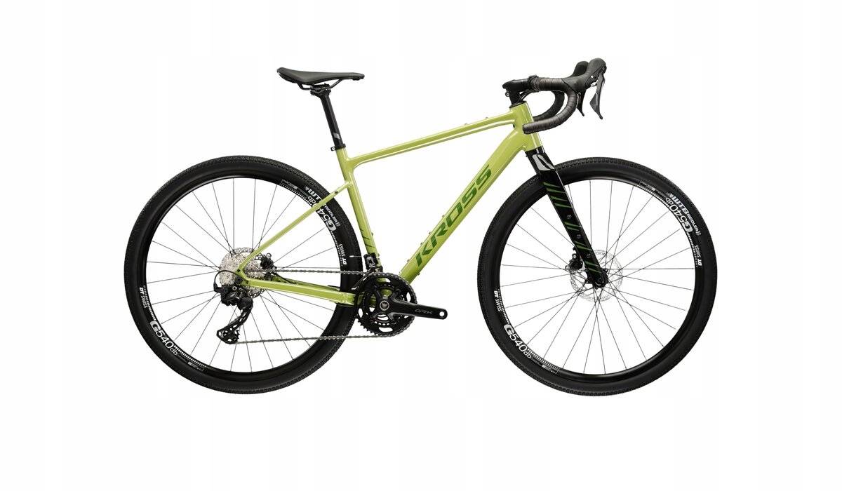 Rower gravel Kross Esker 6.0 GRX – GEN2 2X11 rama 19 cali koło 28 ” zielony