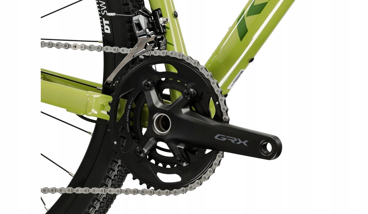 Rower gravel Kross Esker 6.0 GRX - GEN2 2X11 rama 19 cali koło 28 " zielony