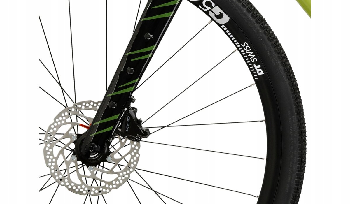 Rower gravel Kross Esker 6.0 GRX - GEN2 2X11 rama 19 cali koło 28 " zielony