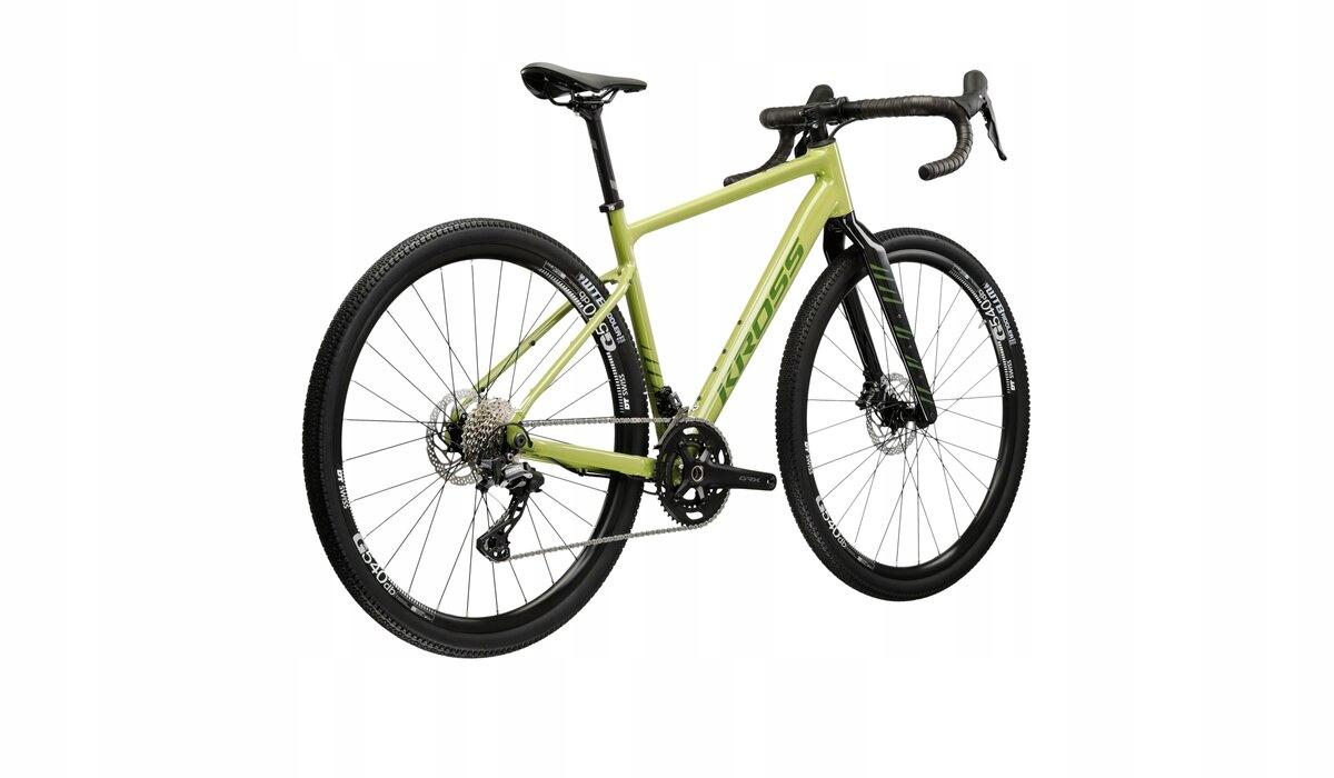 Rower gravel Kross Esker 6.0 GRX - GEN2 2X11 rama 19 cali koło 28 " zielony
