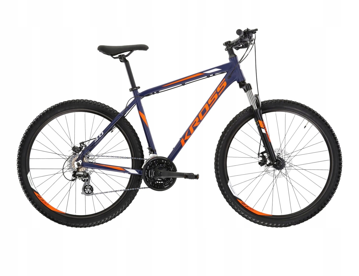 Rower MTB Kross HEXAGON 3.0 rama M koło 27,5 ” niebieski