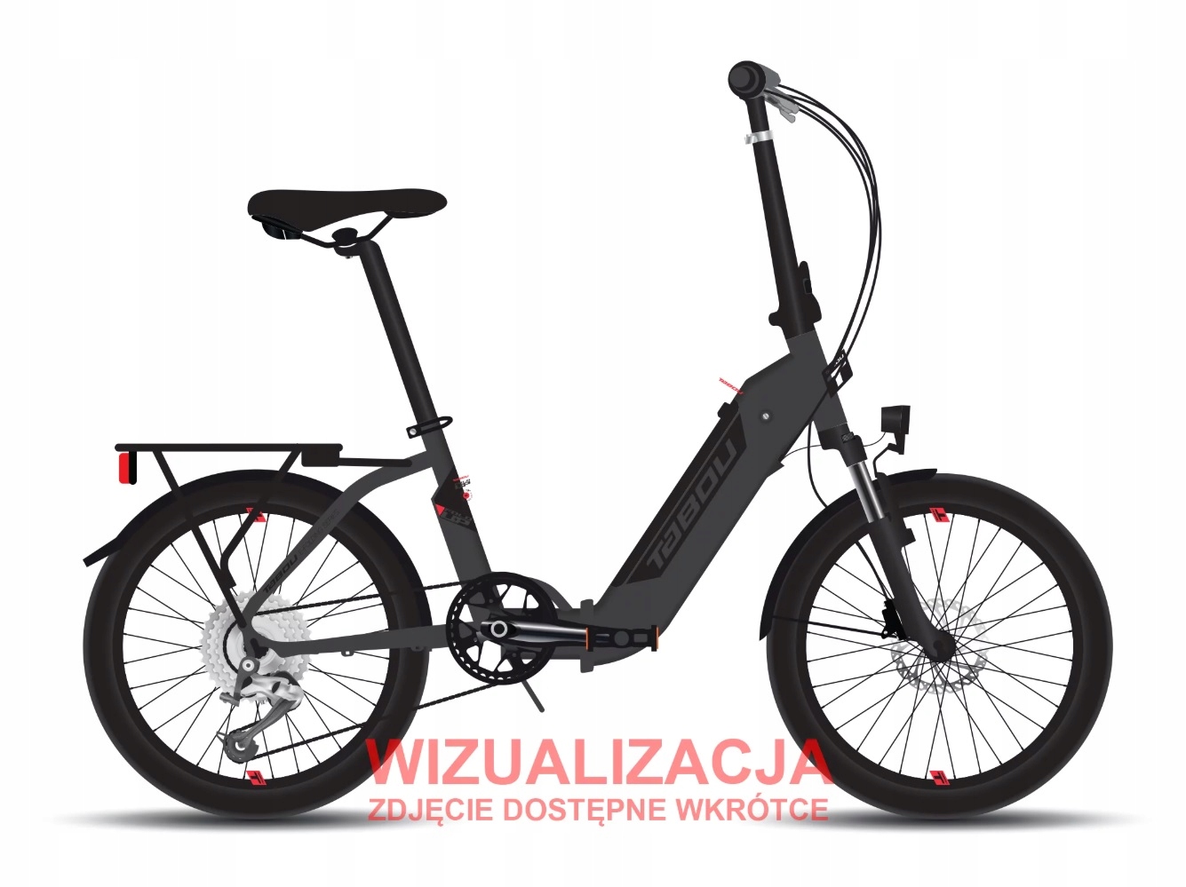 Rower elektryczny składany Tabou Fold Up 20″ 2026