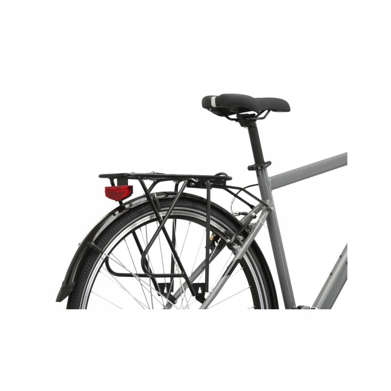 Rower trekkingowy KROSS TRANS 1.0 M 28" M (19") SZARY CZARNY POŁYSK