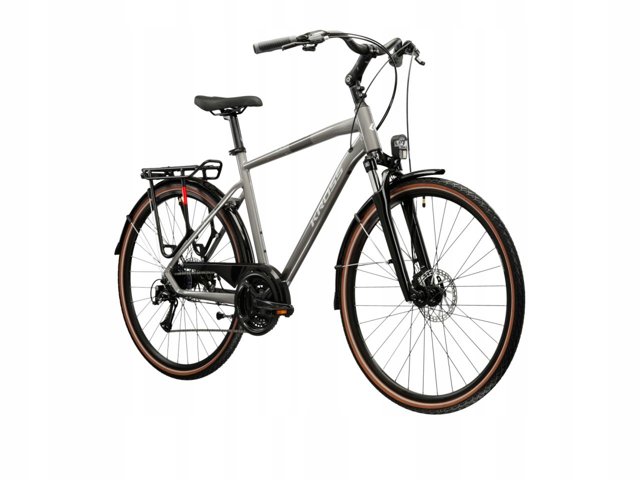 Rower trekkingowy Kross TRANS 3.0 ULTRA rama 23 cale koło 28 " czarny