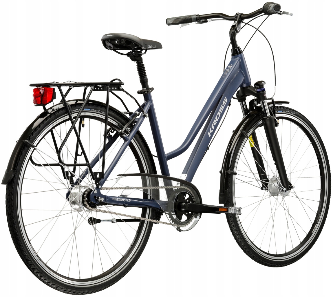 Rower trekkingowy Kross TRANS 6.0 rama 19 cali koło 28 " niebieski